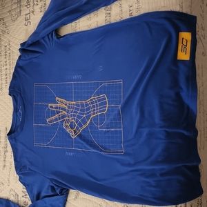 Men's Steph Curry long sleeve shirt